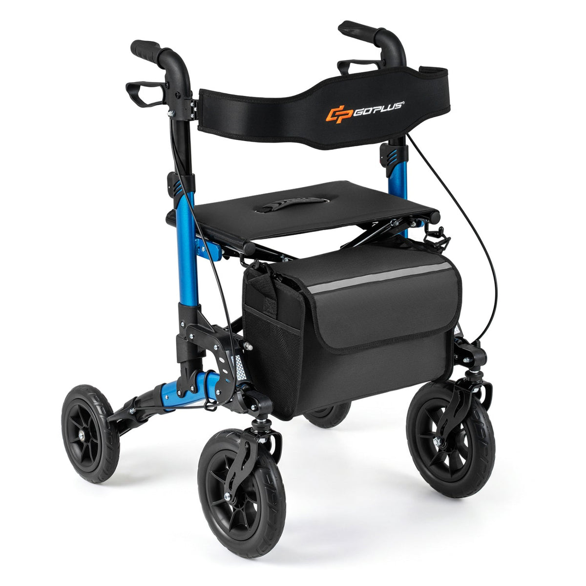 Rollator Walker for Seniors Folding Rolling Walker with Seat