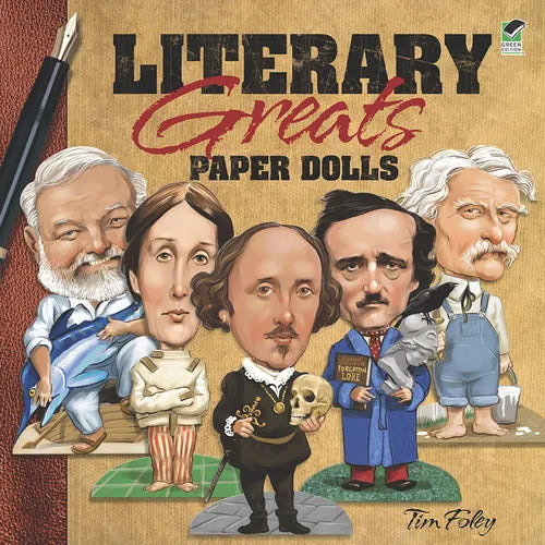 Literary Greats Paper Dolls - Paperback