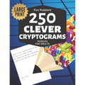 Fun Puzzlers 250 Clever Cryptograms Puzzles for Adults: Large Print - Paperback