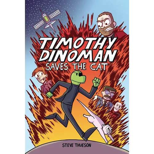 Timothy Dinoman Saves the Cat: Book 1 - Paperback