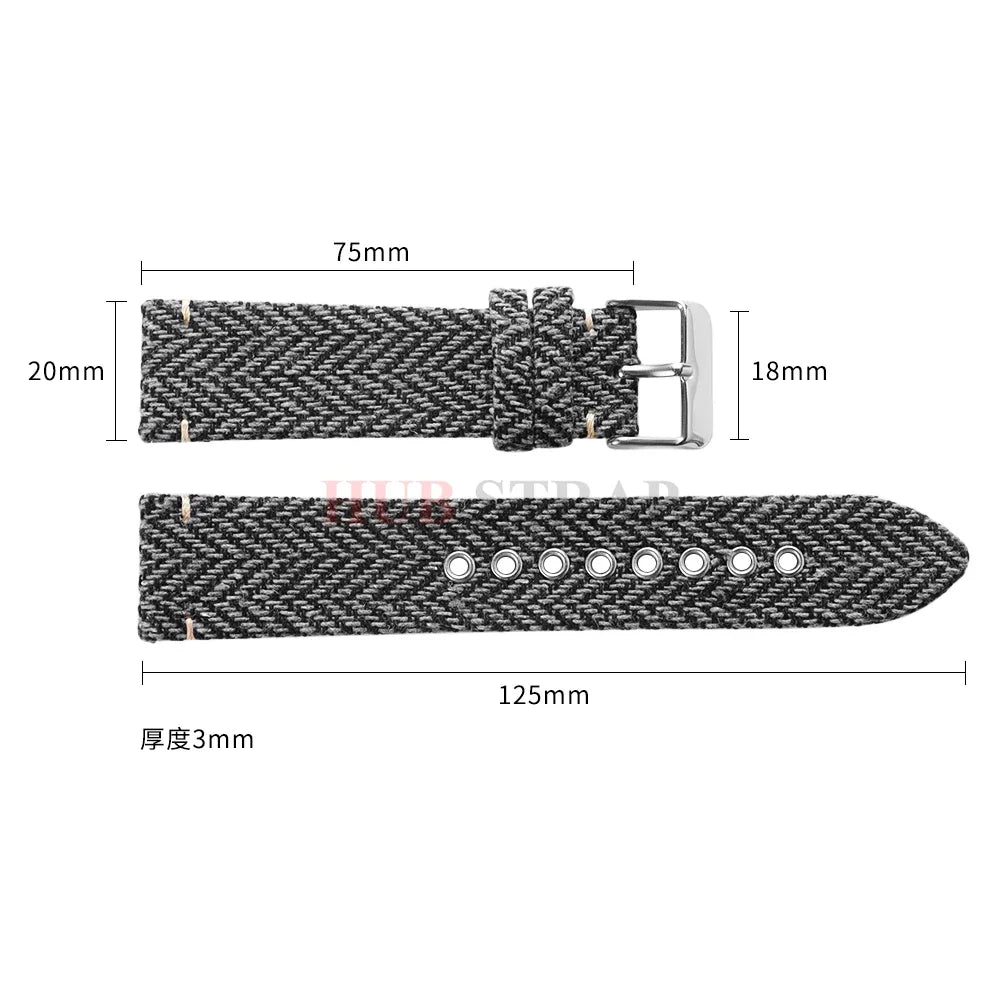 Amazfit Balance, GTR, GTS & Bip Herringbone Woven Band