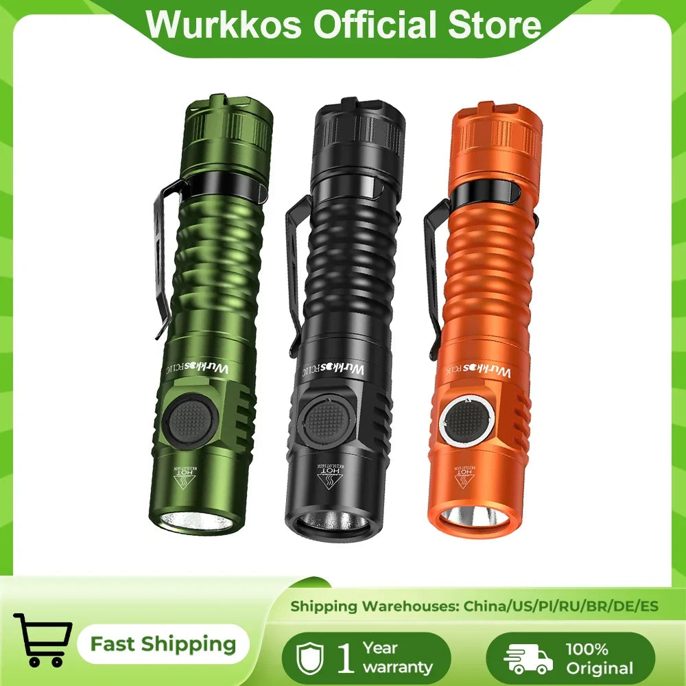 Wurkkos FC11C Flashlight Mountaineering Edition USB Type C Charging