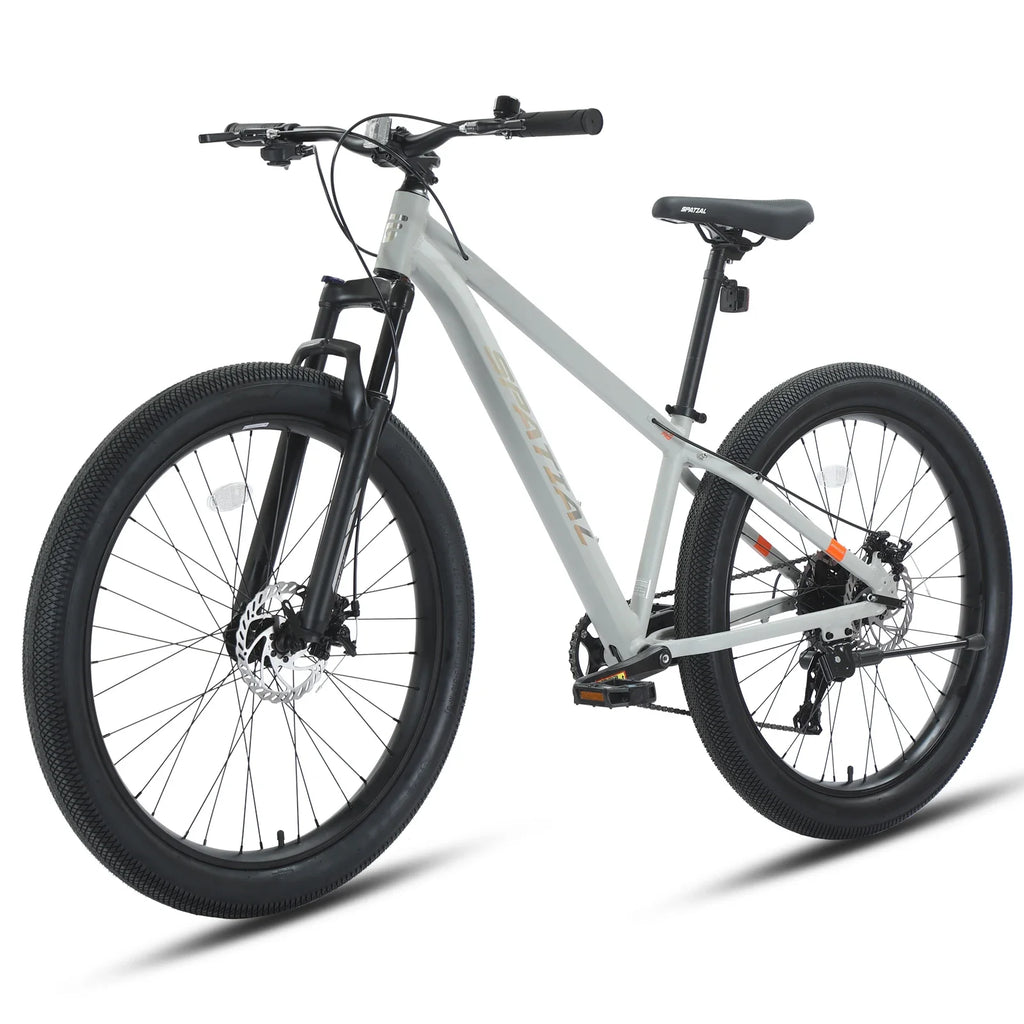 Spatial Fat Tire Mountain Bike 9-Speed Front Suspension Disc Brakes