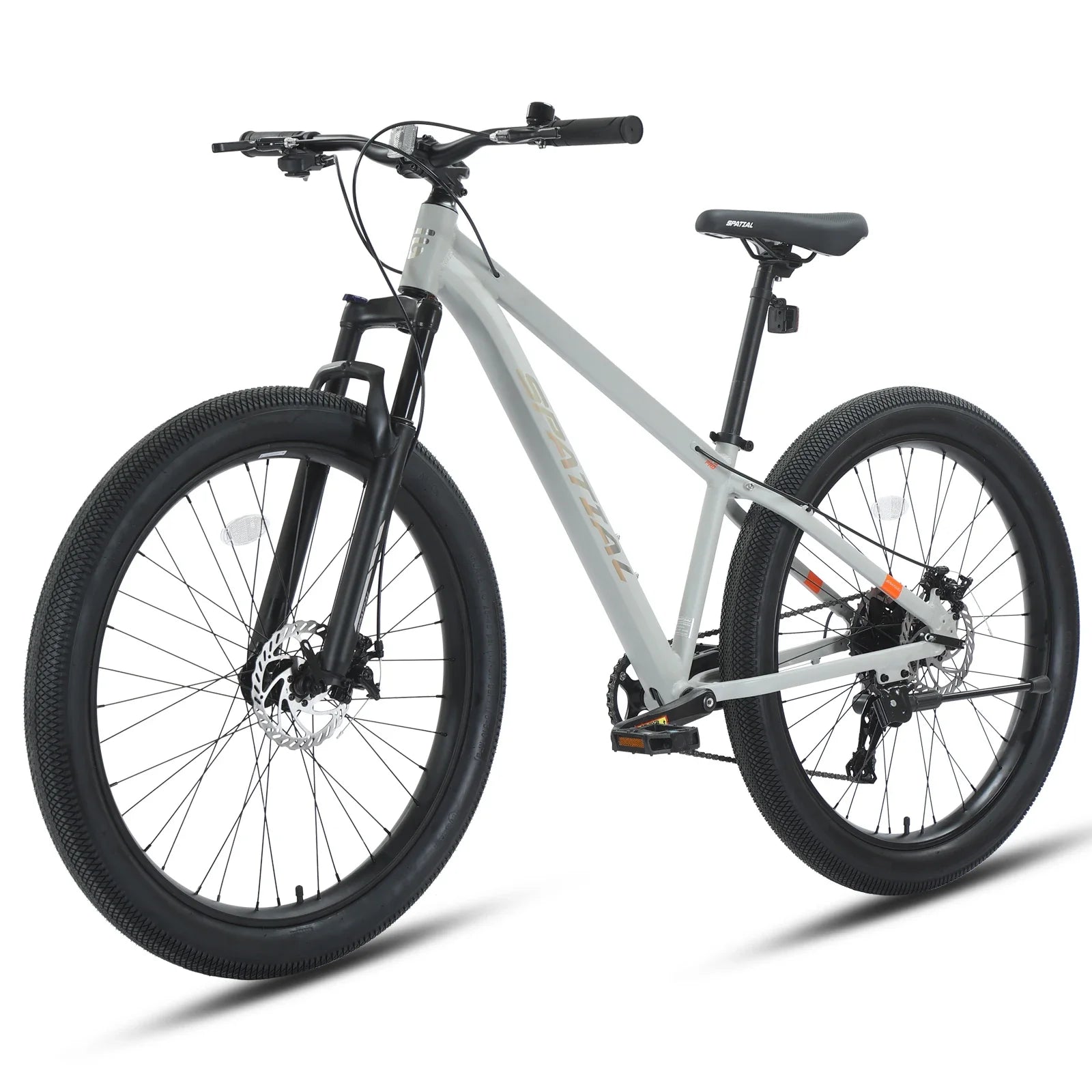 Spatial Fat Tire Mountain Bike 9-Speed Front Suspension Disc Brakes