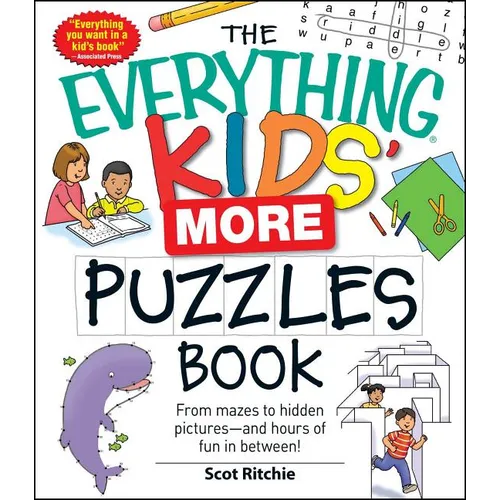 The Everything Kids' More Puzzles Book - Paperback
