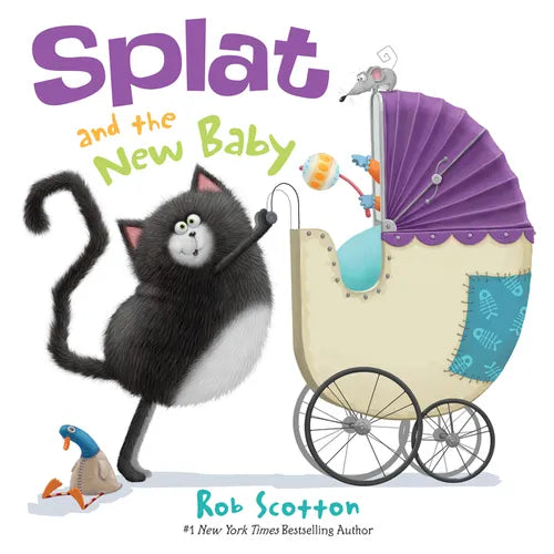 Splat and the New Baby - Hardcover