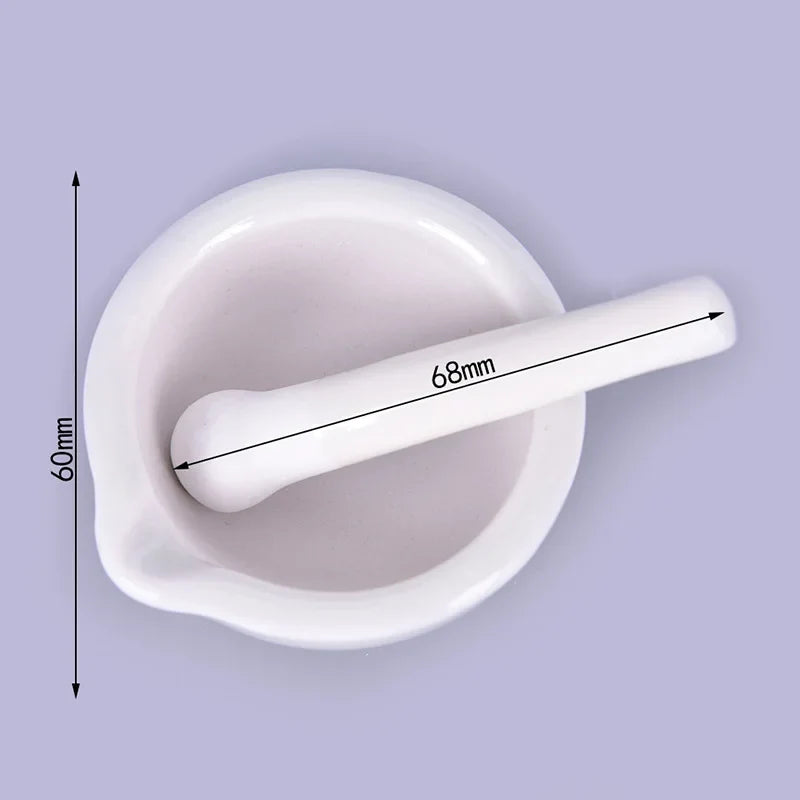 TPXCKz Ceramic Mortar And Pestle Spice Grinder Set