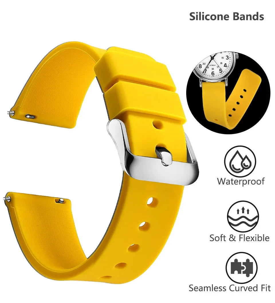 COROS PACE & APEX Curved-End Silicone Band