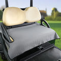 Golf Cart Seat Blanket Cover, Soft Cationic Fabric, Dark Grey