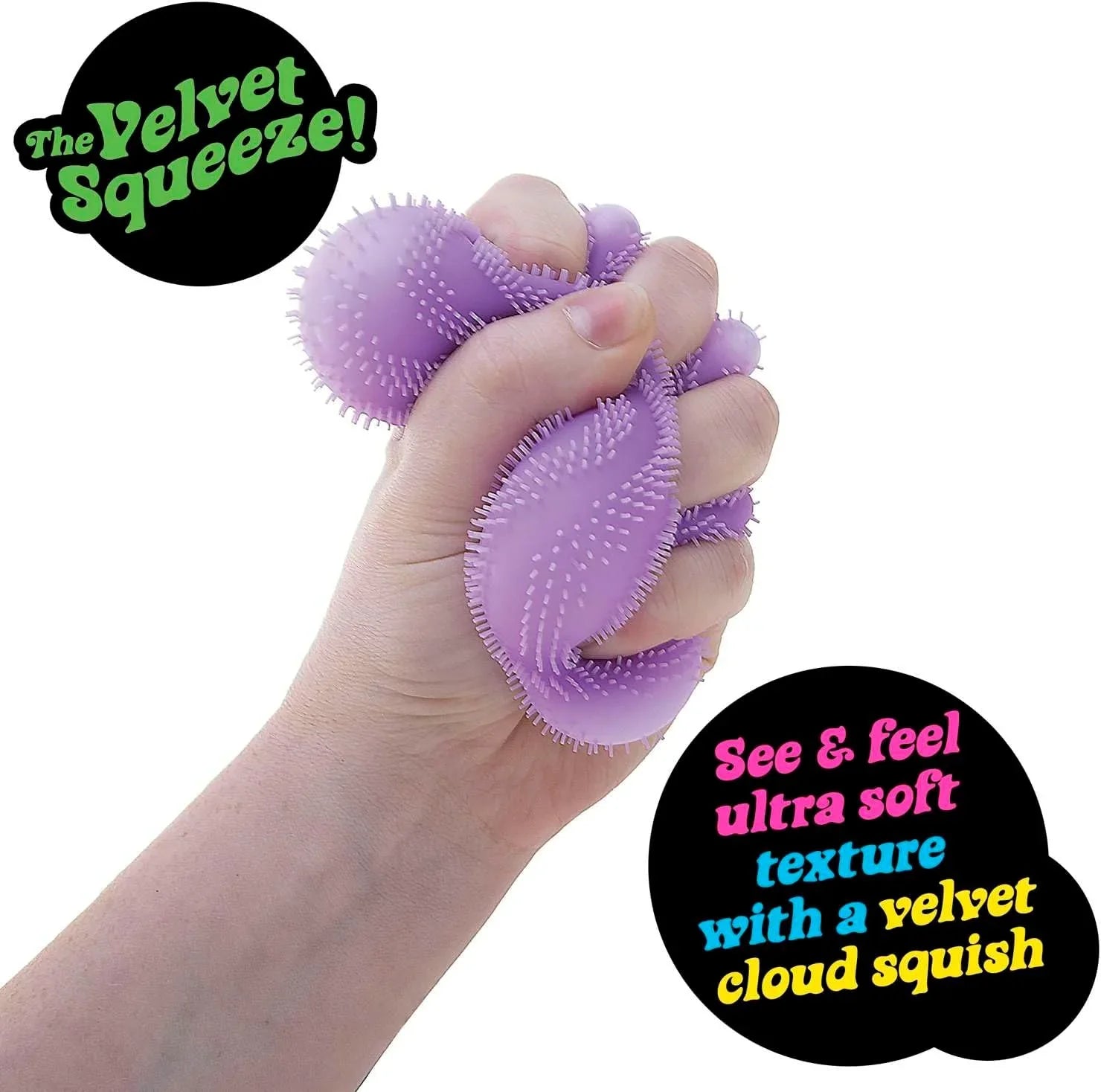 NeeDoh Fuzz Ball Blind Box Stress Relief Desktop Ornament