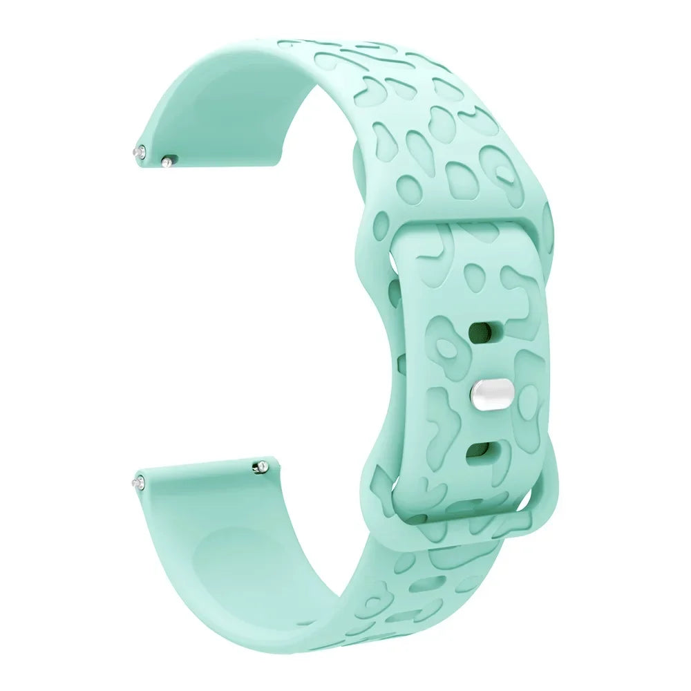 Huawei Watch & Watch GT Leopard Print Silicone Band
