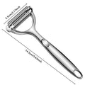 Stainless Steel Julienne Peeler and Vegetable Slicer | Kitchen Tool