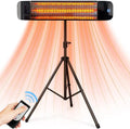 Electric Patio Heater 1500W Infrared Outdoor CSA Certified Mounts