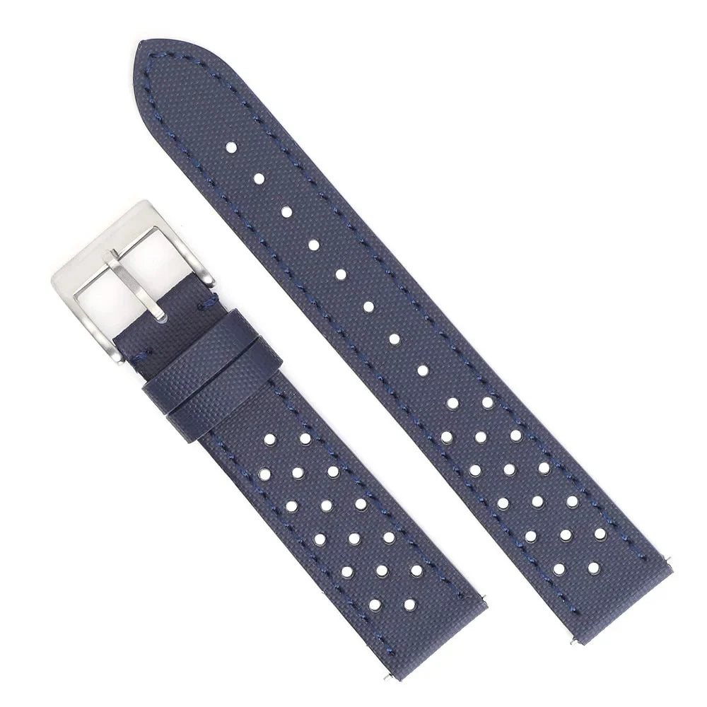 Garmin 18/20/22mm Quick Release Perforated Sailcloth Rally Band