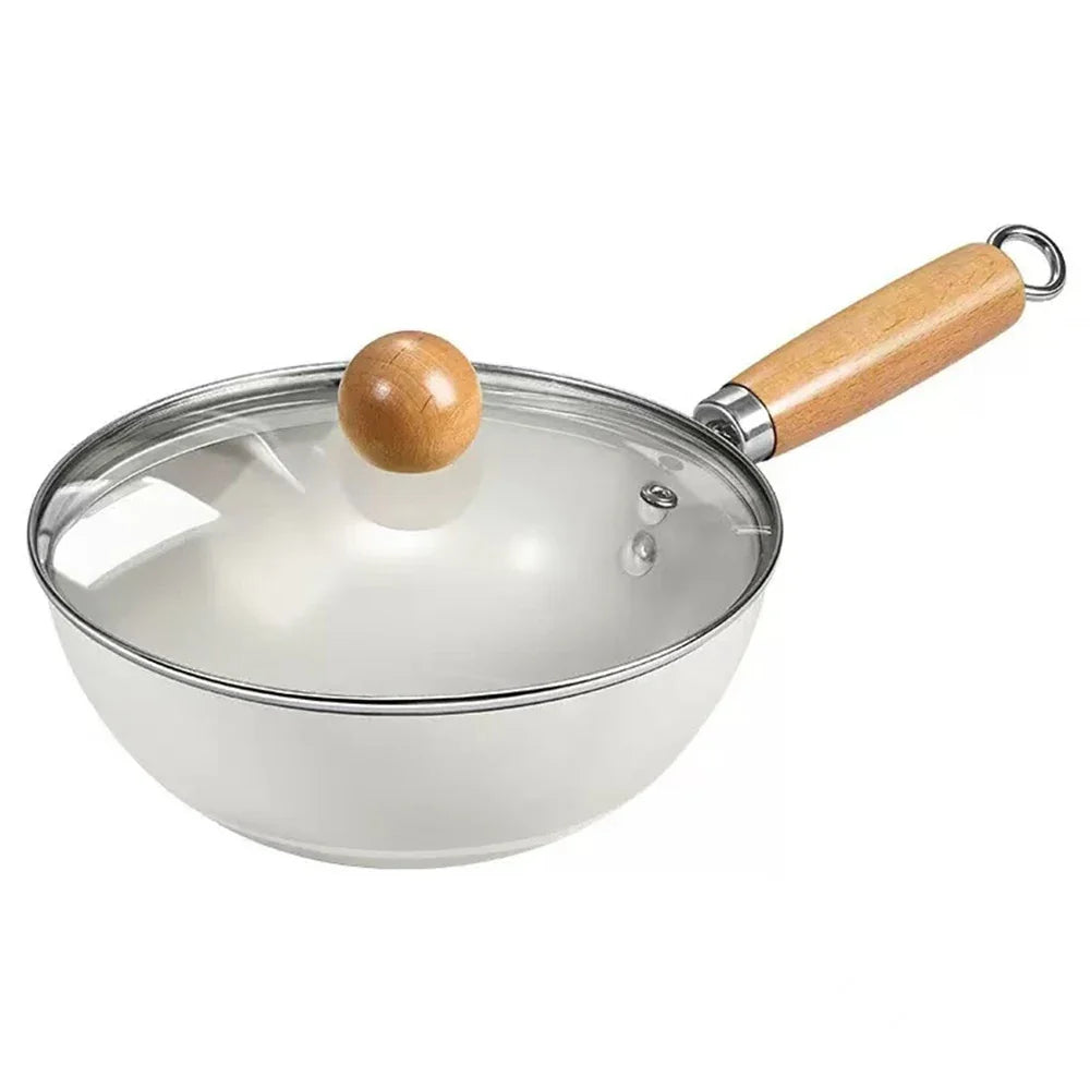 Mini Ceramic Non-Stick Frying Pan Wok Home Egg Steak Skillet Pancake Fried Induction Cooker Gas Stove Saucepan Kitchen Cookware