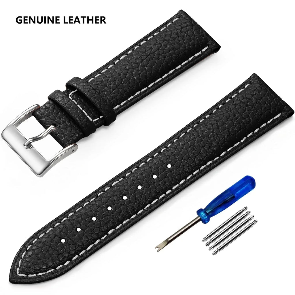 COROS PACE & APEX Grained Leather Band, Spring Bars & Tool