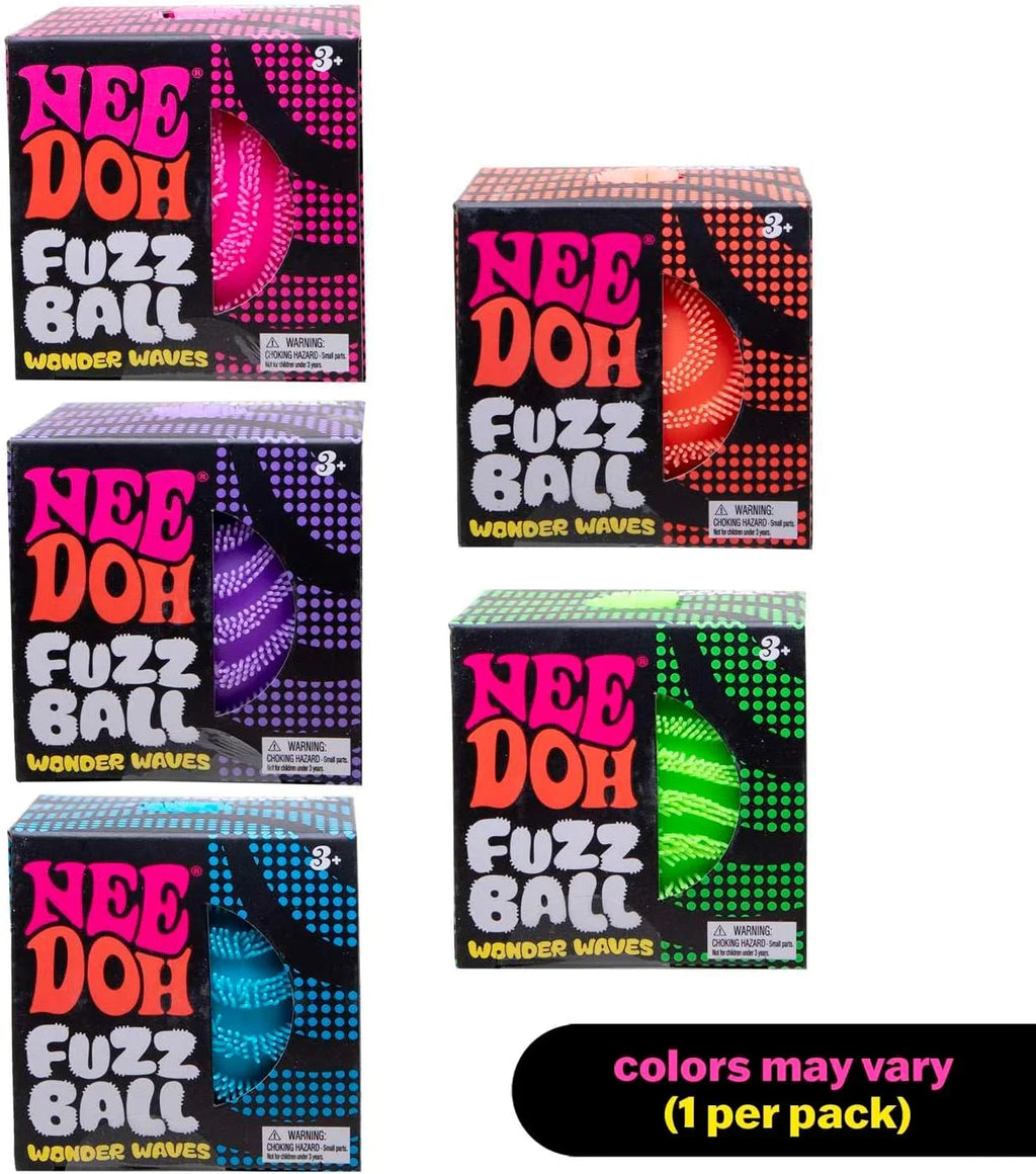 NeeDoh Fuzz Ball Blind Box Stress Relief Desktop Ornament