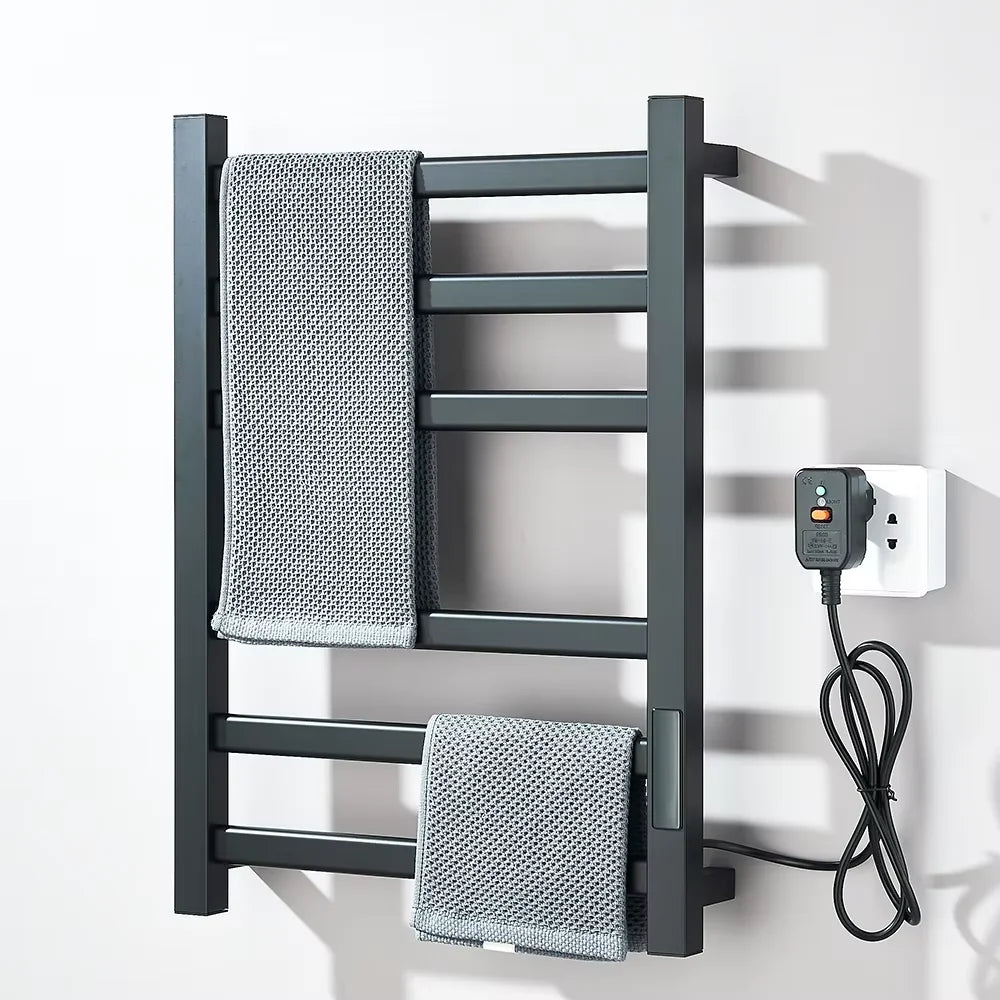 Shinesia Electric Towel Warmer Rack With Digital Display And Temperature Control
