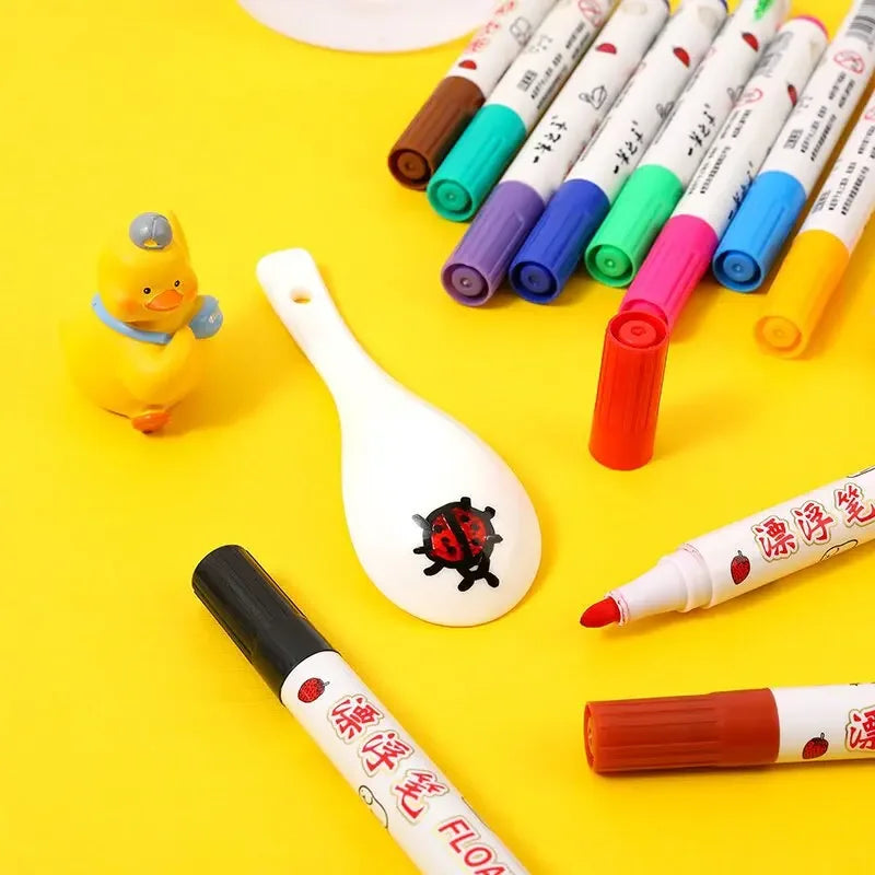 Magical Water Floating Pens | Suspension Drawing Markers for Kids