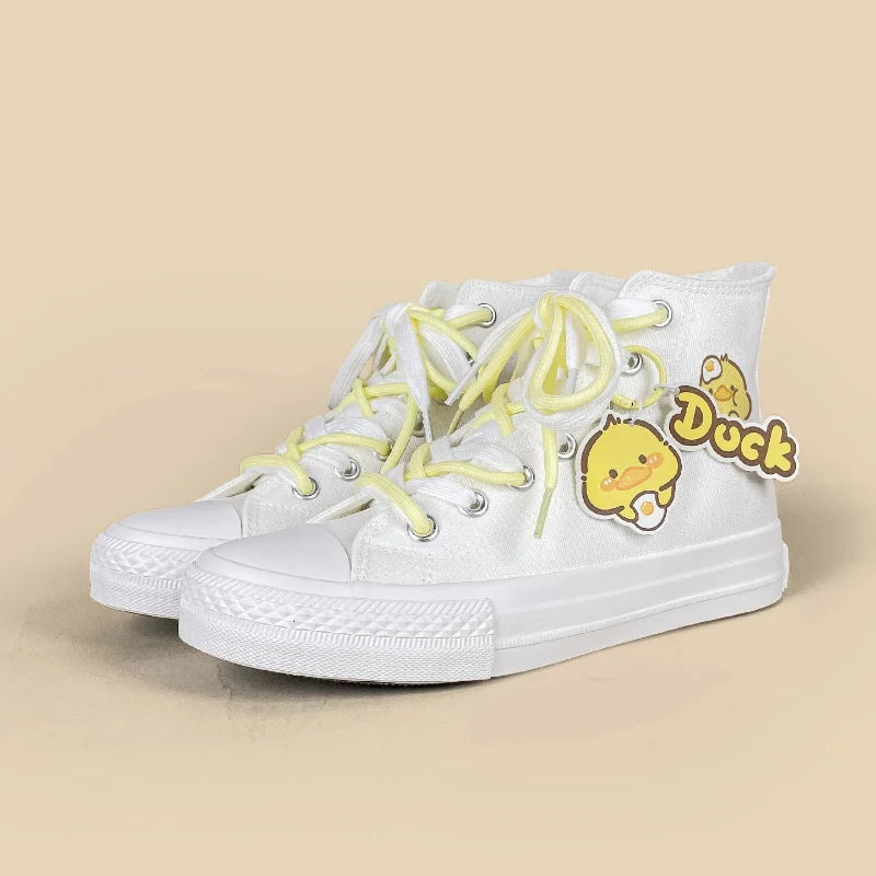 Kawaii Lord Duckness High Tops