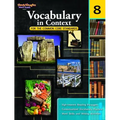 Vocabulary in Context for the Common Core Standards Reproducible Grade 8 - Paperback