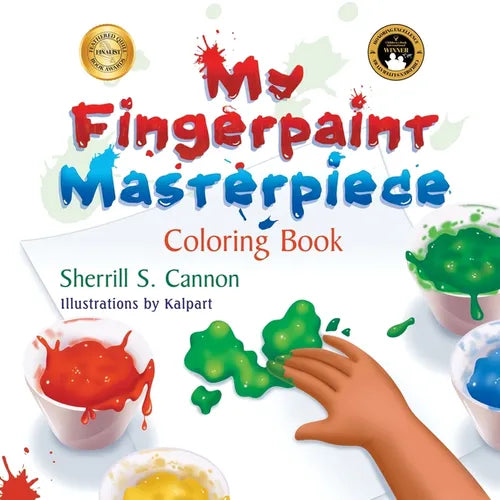 My Fingerpaint Masterpiece Coloring Book - Paperback