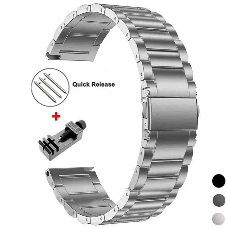 Amazfit Balance, GTR, GTS & Bip Titanium Link Bracelet