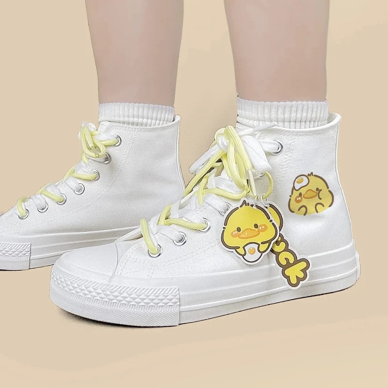 Kawaii Lord Duckness High Tops