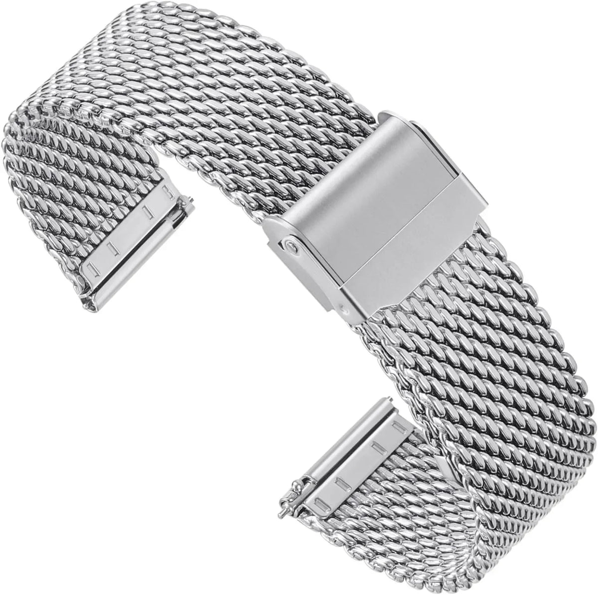 Garmin 18/20/22/24mm Quick Release Shark Mesh Steel Band