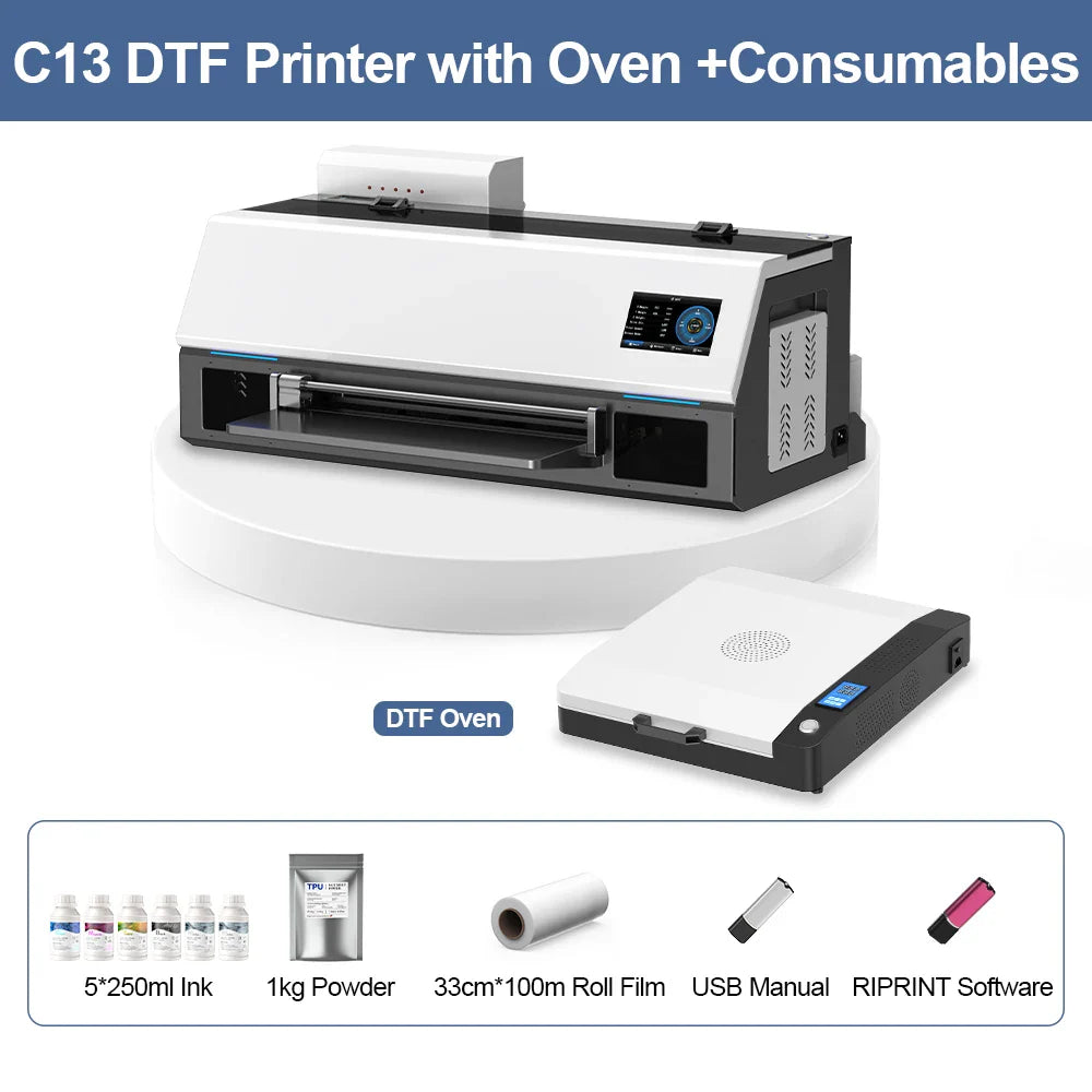 TOPPARTS DTF Printer Direct To Film Printing Machine For Clothes