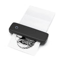 Portable Thermal Transfer Printer Wireless&USB Connect with Mobile Computer 56mm/77mm/107mm/210mm/216mm