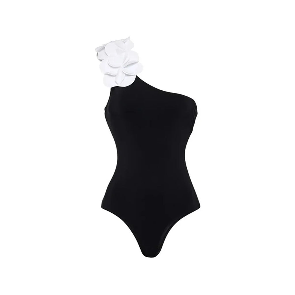 2Pcs Laser Flower Swimsuit Sexy Women Bikini Bandeau Biquini Female Push Up Swimwear Ptachwork Bathing Suits Bodysuit Beachwear