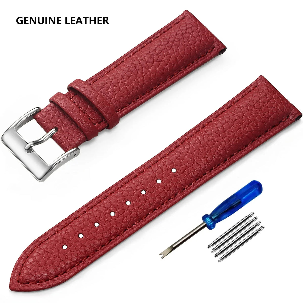 COROS PACE & APEX Grained Leather Band, Spring Bars & Tool