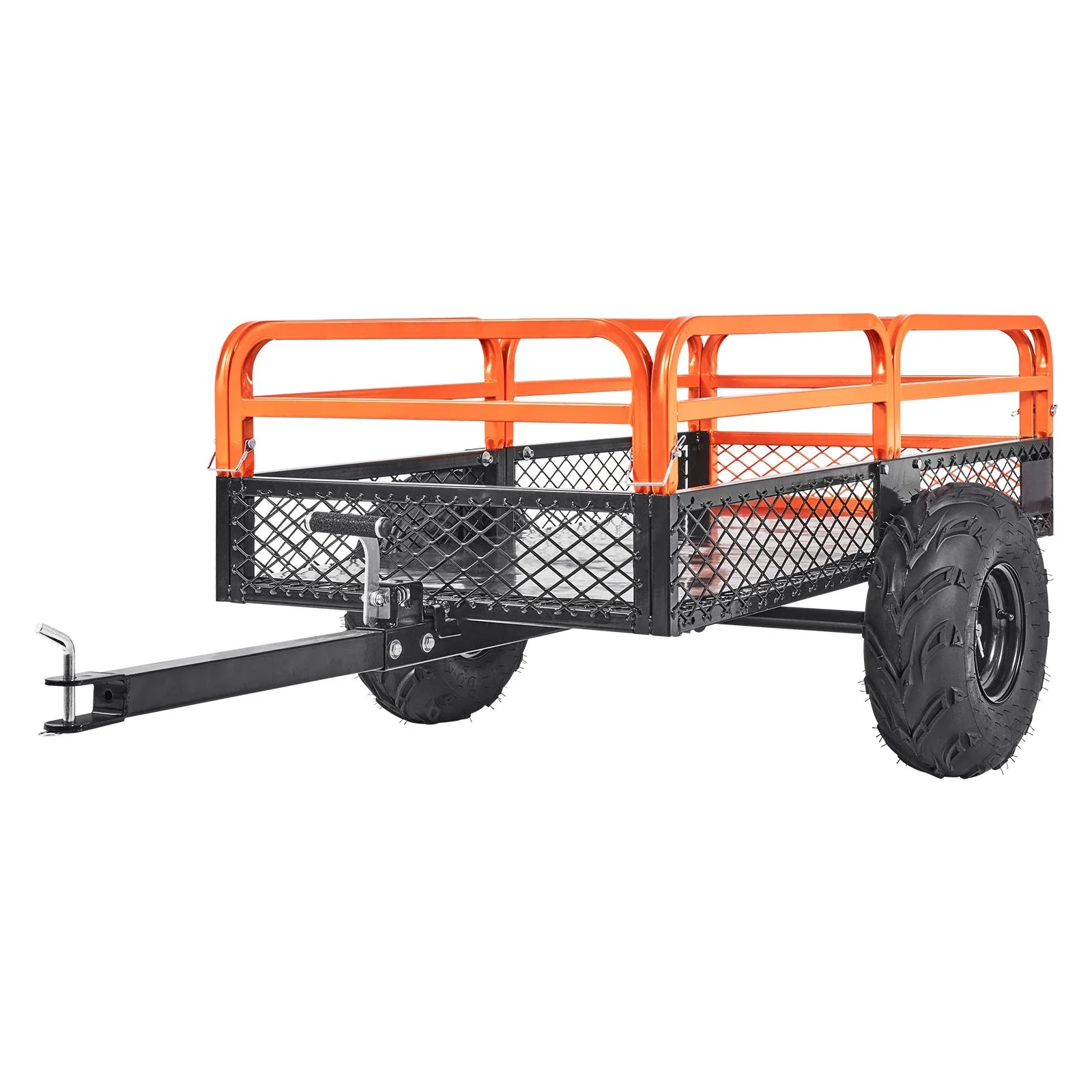 Heavy Duty Steel ATV Dump Trailer With Removable Sides And Tires