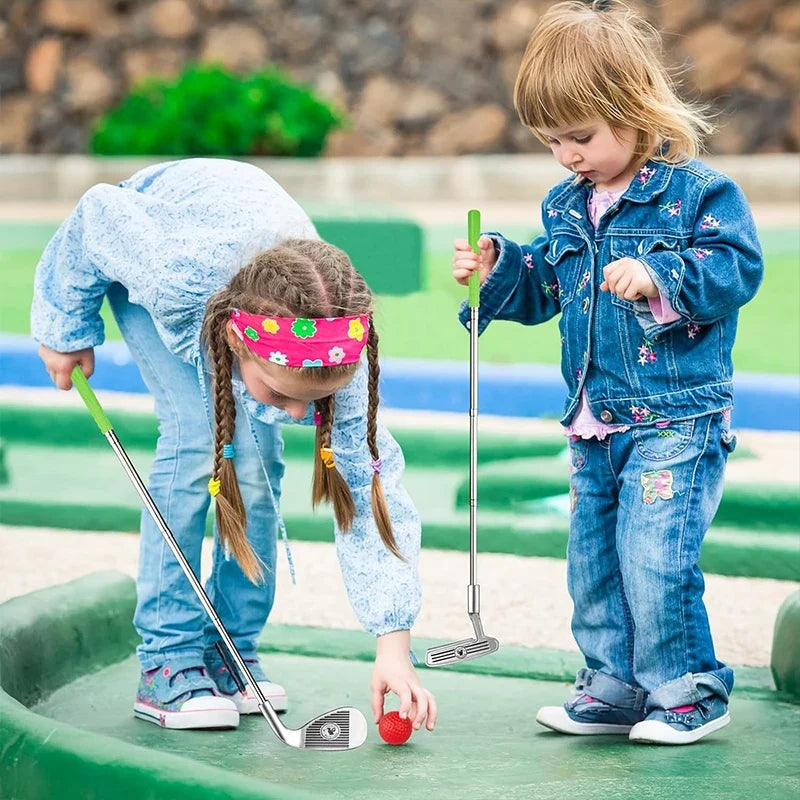 Kids' Golf Club Play Set – Retractable Toy Clubs