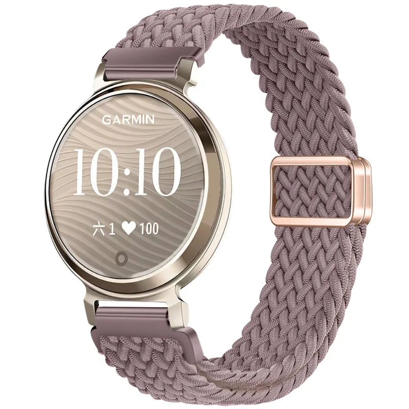 Garmin Lily 2 & 2 Active 14mm Braided Nylon Magnetic Band