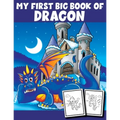 My First Big Book of Dragon: Dragon Coloring Book Children Toddlers And Preschool Kids. Fun Activity Book For Kids Ages 4-8 - Paperback