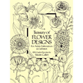 Treasury of Flower Designs for Artists, Embroiderers and Craftsmen - Paperback