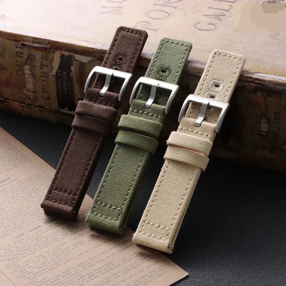 Polar Vantage, Grit X & Ignite Stitched Canvas Nylon Band