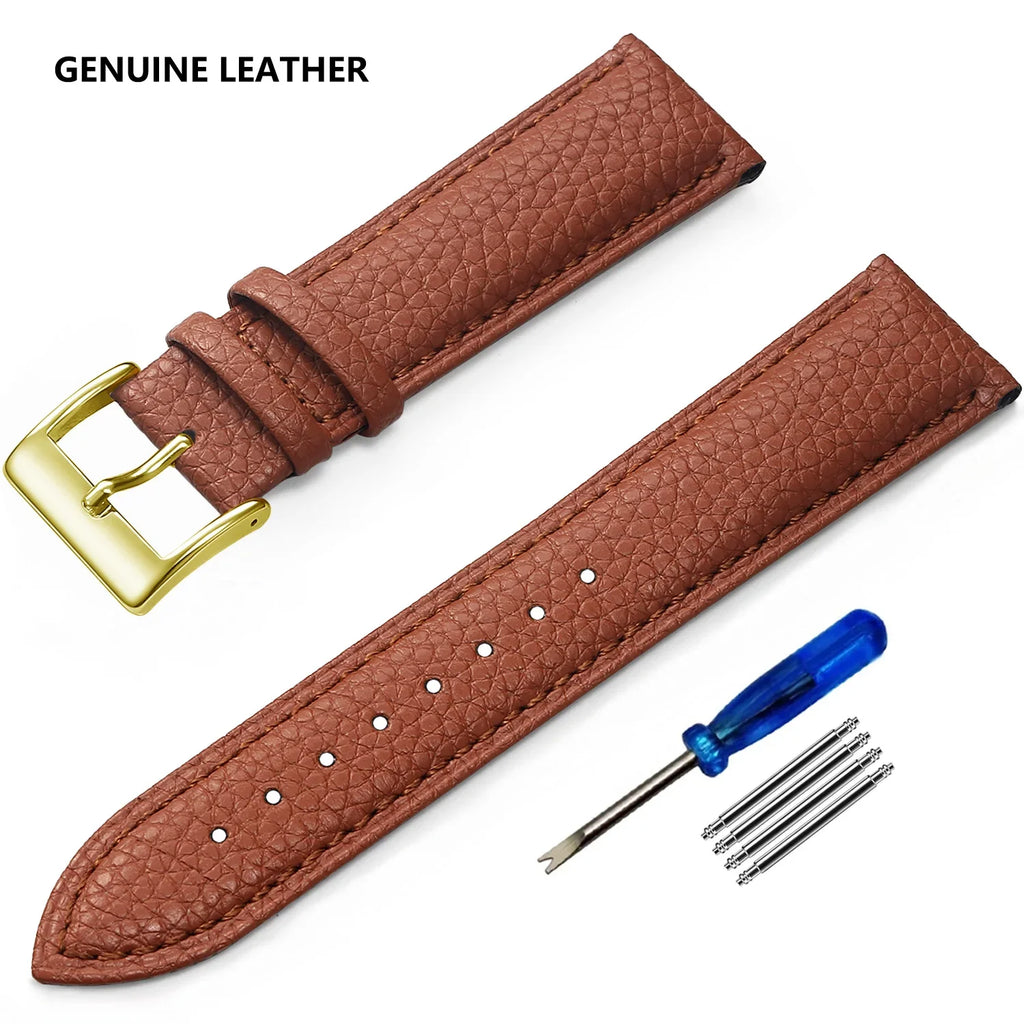 COROS PACE & APEX Grained Leather Band, Spring Bars & Tool