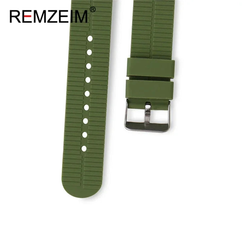 Garmin 18/20/22/24mm Quick Release Textured Silicone Sport Band