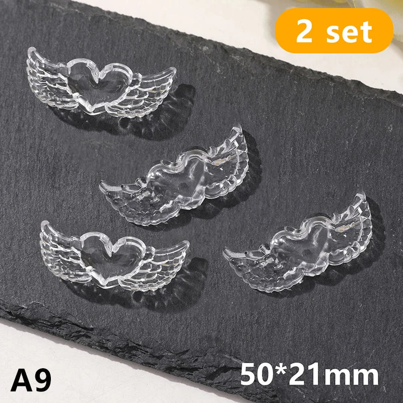 Pet Hair Keepsake Box | 2-Pack Transparent Dog Cat Fur Storage Container for DIY Memorial Decoration