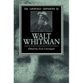 The Cambridge Companion to Walt Whitman - Paperback