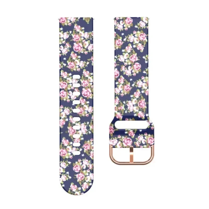 Amazfit Balance, GTR, GTS & Bip Printed Silicone Band