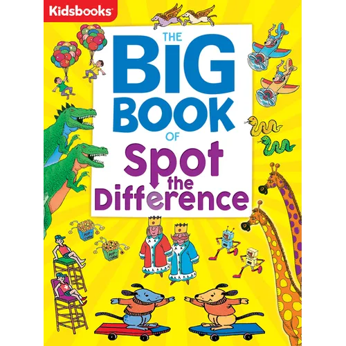 The Big Book of Spot the Difference Backlist Inventory (Formerly 905-7) - Paperback