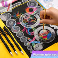 22pcs Drawing Toys Set | Geometric Ruler Mathematical Roulette Drawing Tools