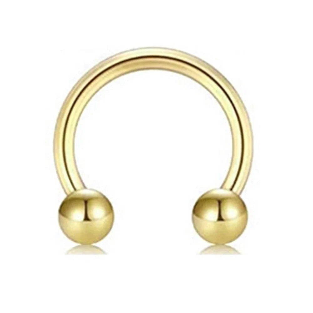 31 Styles 16G Surgical Steel 1 Pcs Nose Septum Rings Piercing Jewelry