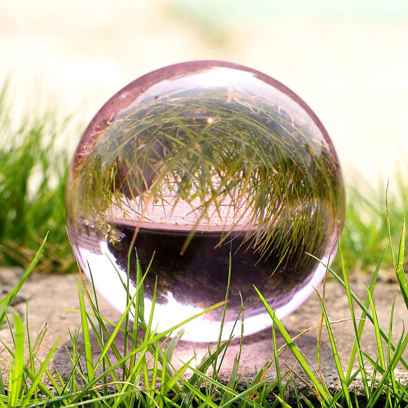 Crystal Glass Ball Lensball for Photography | Home Decor Sphere
