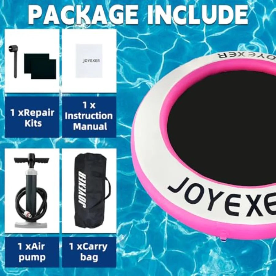 Round Inflatable Water Hammock For Adults Floating Dock Platform