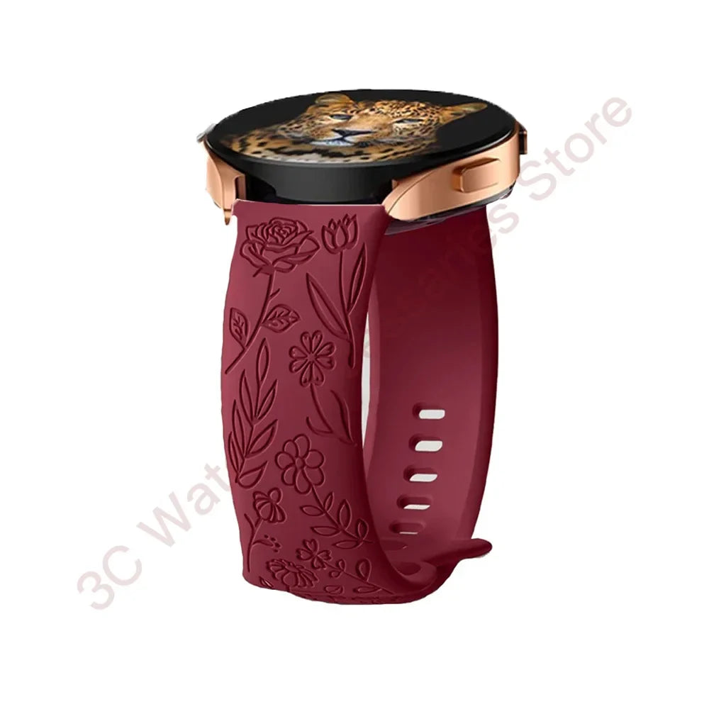 Polar Vantage, Grit X & Ignite Rose Engraved Silicone Band
